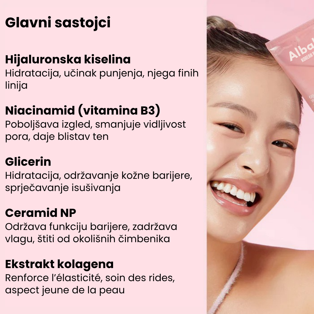 Noćna obavijajuća maska s kolagenom